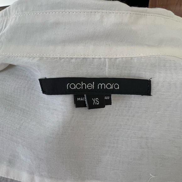 White button up collared shirt blouse in XS - Picture 8 of 8